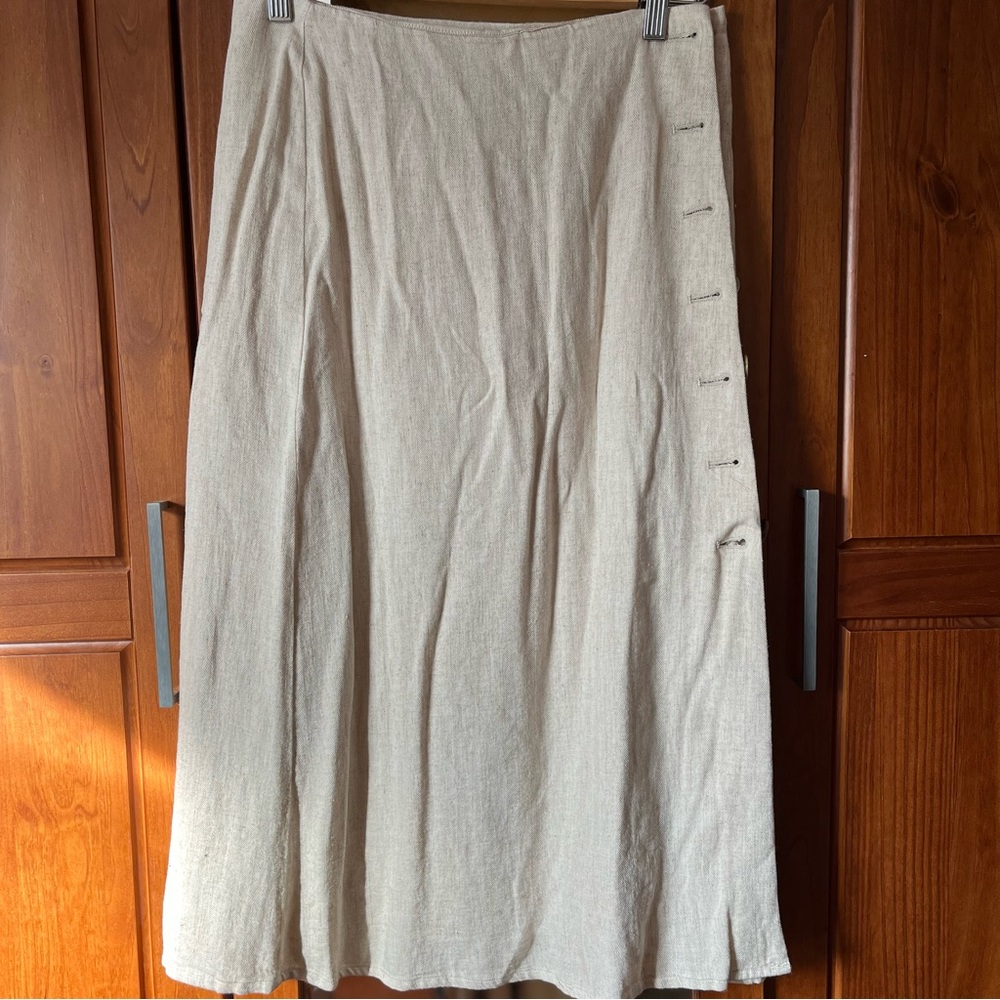 NWOT fair training linen Madewell skirt